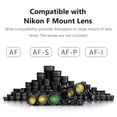 thumbnail image 4 of Viltrox NF-M1 Auto Focus Lens Mount Adapter Support VR EXIF, 4 of 8