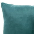 thumbnail image 2 of Jordan Manufacturing 18" x 18" Fairview Emerald Green Solid Square Tufted Decorative Throw Pillow with Fabric Button, 2 of 5