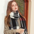 thumbnail image 4 of Moda mujer cómodo cálido invierno otoño manta bufanda moda suave Ormromra CPB-YY182-1, 4 of 5