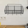 thumbnail image 2 of HOMEMAXS Vegetable Basket Kitchen Shelf 25.50X22.00X14.00CM Black, 2 of 8
