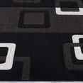 thumbnail image 4 of Allstar Black Modern Geometric Brown square design Area Rug (7' 9" x 10' 5"), 4 of 7
