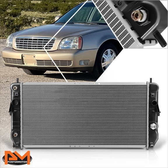 PM PERFORMOTOR Aluminum Core Factory Style Cooling Radiator for 2000 Cadillac Deville DPI-2352