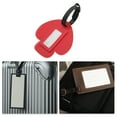 thumbnail image 5 of Unique Bargains 1 Pc Mushroom Luggage Tag for Travelling Red Soft Rubber, 5 of 5