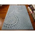 thumbnail image 3 of Safavieh Jardin Collection JAR453A Handmade Floral Premium Wool Area Rug, 5' x 8', Blue / Grey, 3 of 5
