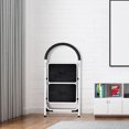 thumbnail image 4 of Costway 2 Step Ladder Folding Stool Heavy Duty Industrial Lightweight 330lbs, 4 of 10