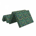 thumbnail image 2 of Botanical Foldable Mattress, Tropical Leaves Jungle, 74.8" x 35.4", Green Seafoam, by Ambesonne, 2 of 6