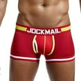 thumbnail image 3 of JOCKMAIL 2 Pack/PCS Men's Mesh U Pouch Underwear Mens Underwear Briefs Boxer Briefs Breathable Underpants Pants Trunks, 3 of 9