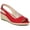 Red Canvas, variant on LifeStride Women's Socialite Espadrille Wedge Sandal - Medium & Wide Width