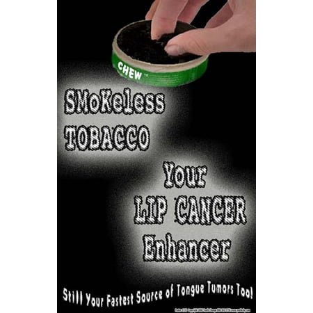 Youth Change Poster #153 Graphic, Unforgettable Chewing Tobacco Prevention