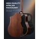 thumbnail image 5 of Guitarra acústica Donner Carbon X Wood Rising-G1 con kit de 38 pulgadas, 5 of 7