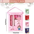 thumbnail image 3 of Clearance Under $2, 1 Set Themed Stationery Kit, 6-Piece Writing and Drawing Bundle, Cute Paper Set with Pencils, Ruler, and Eraser for Creative Projects and Gifting, 17.9cm(C), 3 of 5