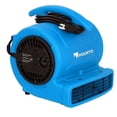 thumbnail image 1 of MOUNTO 1/4hp 1000CFM 2 velocidades Air Mover alfombra secadora ventilador de piso ventilador de refrigeración, 1 of 5