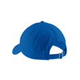 thumbnail image 2 of Top Headwear Brushed Twill Low Profile Cap - Royal, 2 of 2