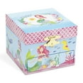 thumbnail image 3 of Jewelkeeper Musical Jewelry Box with Spinning Unicorn, Mermaid Pattern, Birthday or Christmas Gifts., 3 of 6