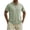 A Green, variant on Athletic Fit Plain Casual T-Shirt for Men Men's Short Sleeve Button Turndown Collar Pullover Casual And Fashionable Running Top Black L