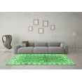 thumbnail image 3 of Ahgly Company Indoor Rectangle Oriental Emerald Green Traditional Area Rugs, 7' x 9', 3 of 4