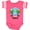 Football Pink and White, variant on Inktastic Summer Vacation in Jamaica Boys or Girls Baby Bodysuit