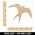 thumbnail image 2 of Barn Swallow Bird in Flight Wood Shape Unfinished Piece Cutout Craft DIY Projects - 4.70 Inch Size - 1/4 Inch Thick, 2 of 7