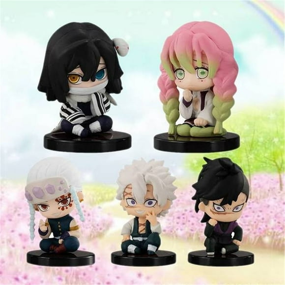 5 Pieces Cute Anime Action Figure Set Doll Statue Game Figure Model Drawing Room Ornaments Pvc a Gift for Boys and Girls Anime Fanspvc5Pc Figures