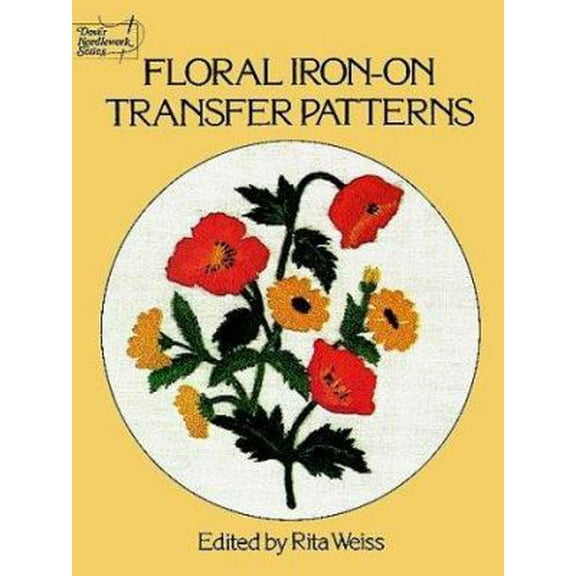 Pre-Owned Floral Iron-on Transfer Patterns (Paperback) 0486232484 9780486232485