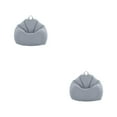 thumbnail image 1 of Funda de silla elegante Wosthever Sillas cómodas para sala de estar sofá perezoso caballero gris 2Conjunto, 1 of 6