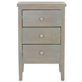 thumbnail image 3 of SAFAVIEH Deniz Classic End Table with 3 Storage Drawers, French Grey, 3 of 4