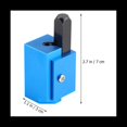 thumbnail image 2 of Right Angle Woodworking Corner Chisel Carpenter Wood Chisel Corner Punch Chisel Right Angle Cutting for Door Lock, 2 of 6