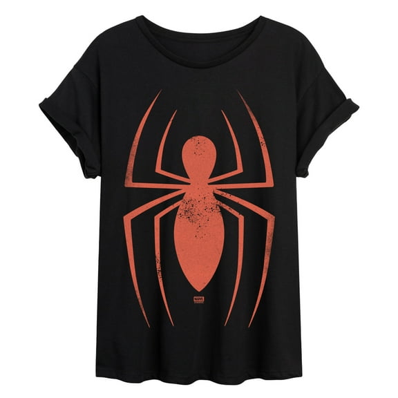 Marvel - Spider-Man Faded Logo - Women's Graphic T-Shirt