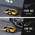thumbnail image 3 of Compresor de Aire Portátil para Llantas con Doble Alimentación AC/DC (110V y 12V) Medidor de Presión y Apagado Automático para Auto Motocicleta Bicicleta e Inflables, 3 of 7