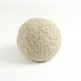 thumbnail image 2 of Lush Decor Neo Boucle Sphere Ball Throw Pillow 1 Piece 10" Round Neutral - Round Pillow - Soft Ball Pillow - Textured Decorative Pillows For Bed, Couch or Chair, 2 of 5
