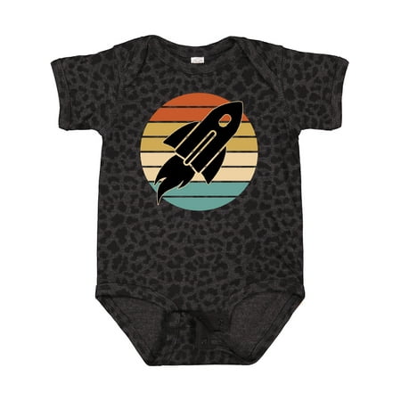 

Inktastic Space Rocket Retro Sunset Boys or Girls Baby Bodysuit
