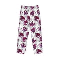 thumbnail image 5 of Balery Tulips Flowers print Men's Pajama Pants,Ultra Lightweight Pjs,Lounge Pant-Large, 5 of 9