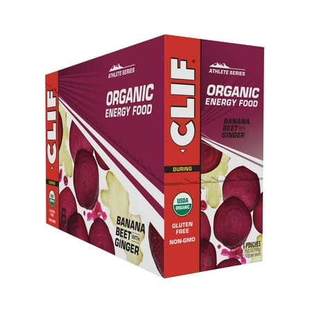 Clif Organic Energy Food, Banana Beet with Ginger, 6 Ct