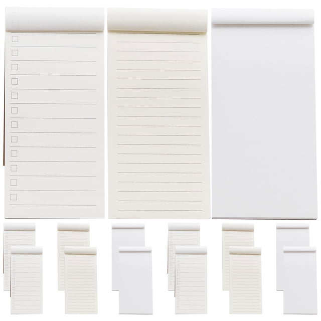 15Pcs Writing Note Pads Small Portable Notepad Tear Off Mini Memo Pad Daily Plan Notebook