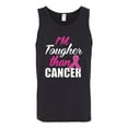 thumbnail image 2 of I'm Tougher Than Cancer Mens Graphic Tank Top, Black, Small, 2 of 3