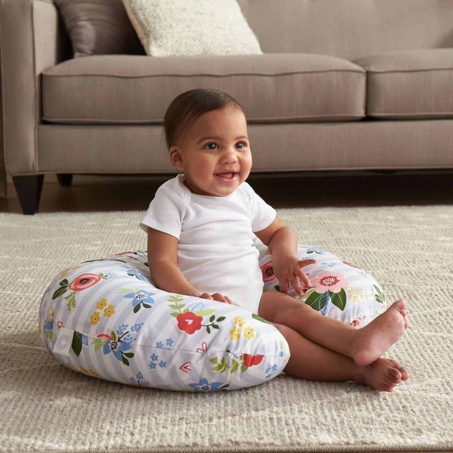 Infant Support Newborn Lounger Pillow Purple