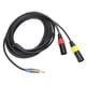 thumbnail image 1 of Cable de 1/8 de pulgada a XLR, adaptador profesional de 3,5 mm a XLR macho dual para Iphone, PC, portátil, 3 m/9,8 pies, 1 of 5