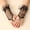 Black, variant on Womens' Wedding Gloves Sexy Thin Lace Fingerless Bowknot Lace Bow Gloves Wedding Accessory
