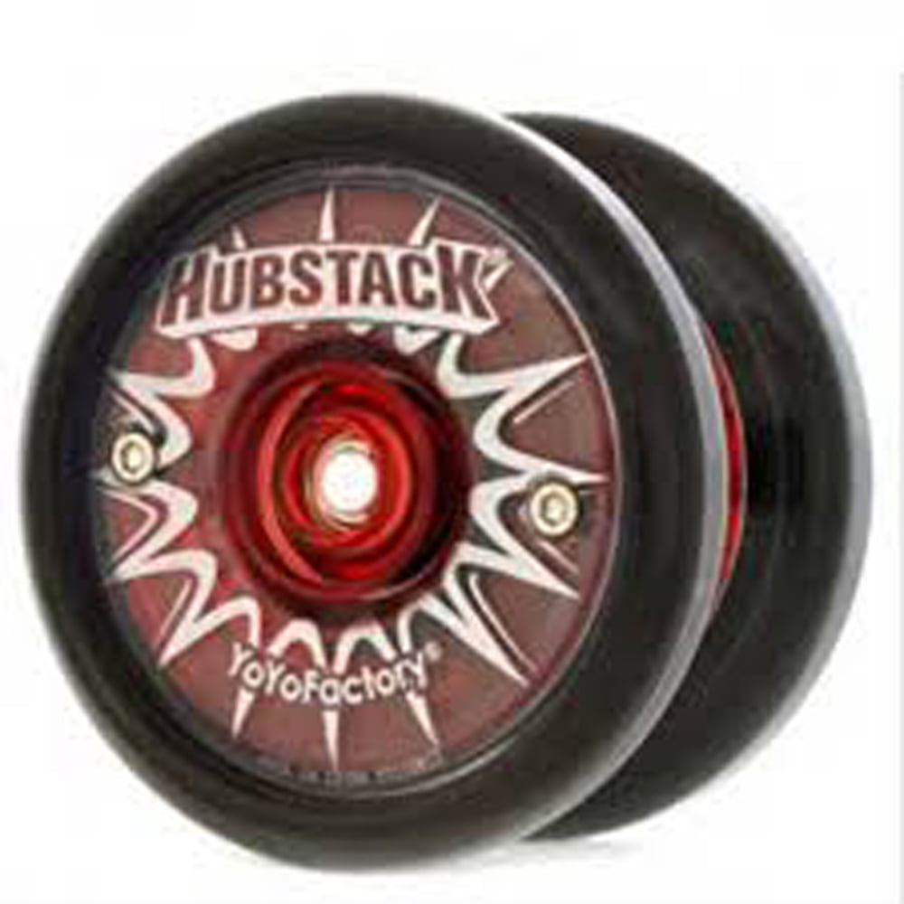 YoYoFactory Hubstack YoYo Red And Black