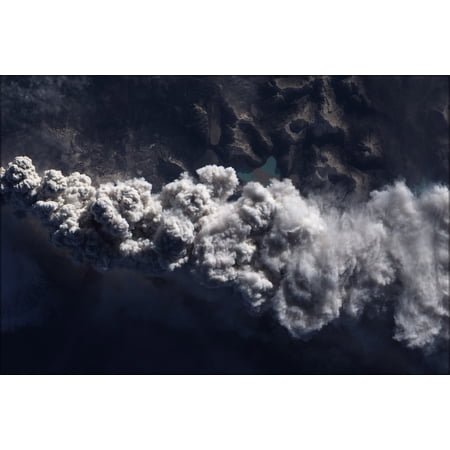 24"x36" Gallery Poster, Eruption of Puyehue-Cordon Caulle volcano, Chile 06-14-2011