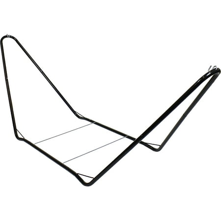 

HUIXIAN 10-Foot Portable Steel Hammock Stand - for Camping and Spreader Bar Hammocks - 330-Pound Capacity - Black