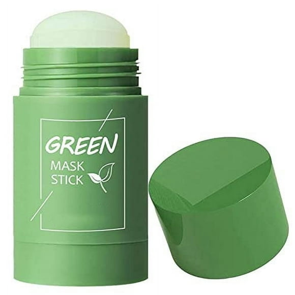 Green Tea Mask Clay Stick For Face | Poreless Deep Cleanse Mask Stick | Acne Face Mask | Blackhead Remover | Works For All Skins But Sensitive | Purifying Cleansing Mask For Blackheads