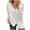 White, variant on Lindreshi Shackets for Women Fall Fashion Women Buttons Long Sleeve Casual Solid Short Coat Cardigan Blouse