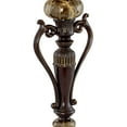 thumbnail image 4 of Kathy Ireland Amor Collection Glass Shade Table Lamp In Bronze, 4 of 6