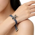 thumbnail image 5 of Pulsera de Conejito para Pascua: Pulsera de Punto Ajustable con Dije de Conejo para Niños, Regalo de Joyería de Primavera para Niñas y Niños., 5 of 5