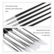 thumbnail image 5 of Juego de pinceles para decoración de uñas Soidarity color negro 5 piezas, 5 of 6