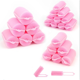 thumbnail image 1 of Crrynuo - Set de rulos para el cabello - Rizos - Rulos de esponja - 24 piezas - Sin calor - Rosa, 1 of 6