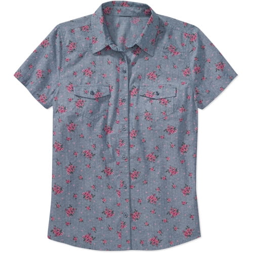 Women's ShortSleeve Woven Camp Shirt