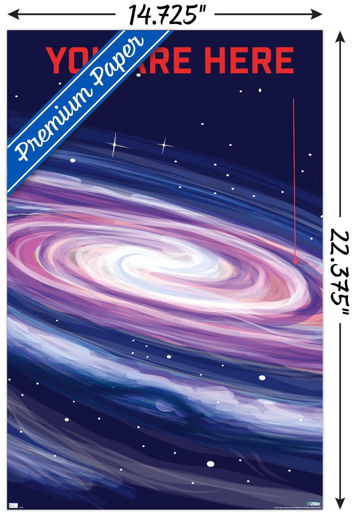 Well This Is Awkward - You Are Here Wall Poster, 14.725" x 22.375"