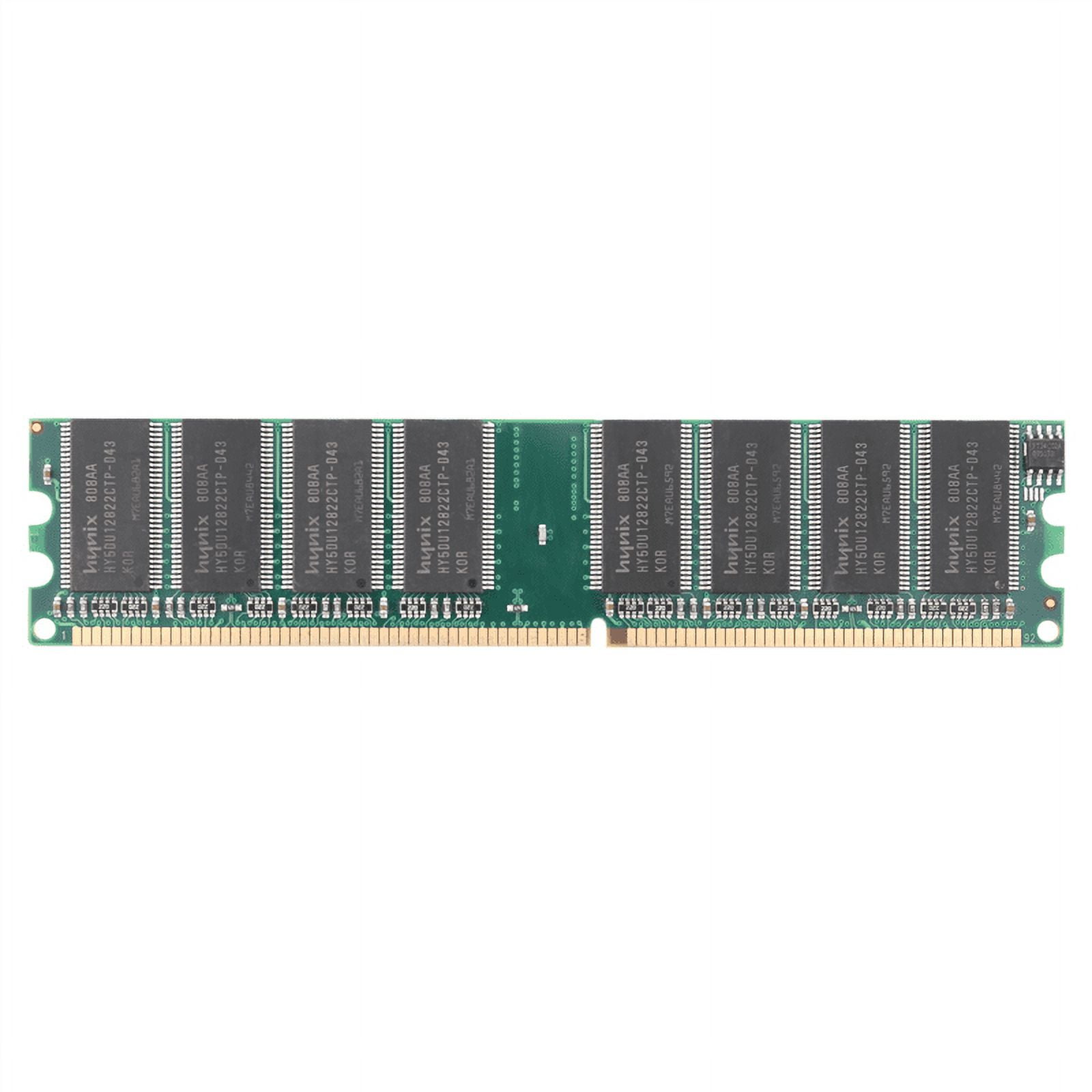 4X DDR 1GB PC Memory Ram DDR1 Desktop PC3200 400MHz 184 Pin Non-ECC Computer Memoria Module,4 x DDR 1GB PC Memory Ram,Green